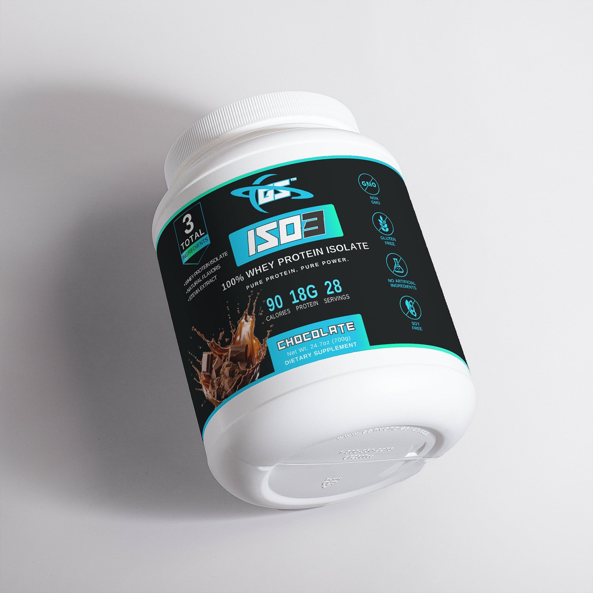 Iso3 Whey Isolate · Chocolate Powder