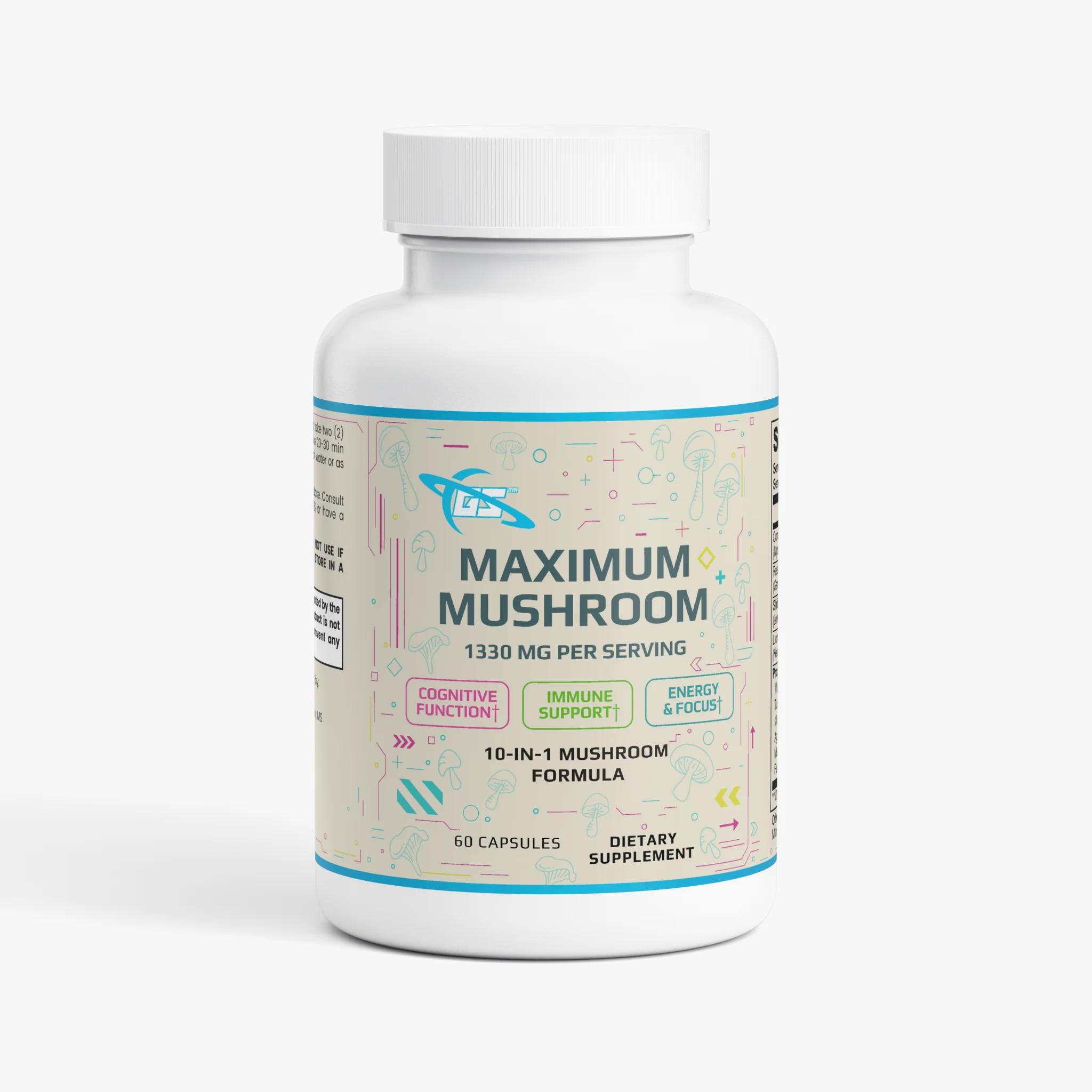 Maximum Mushroom 10-in-1 Capsules