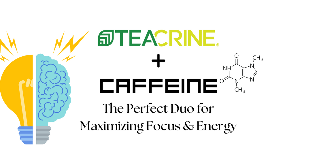 How TeaCrine and Caffeine Together Maximize Your Focus and Energy