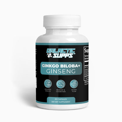 Ginkgo Biloba + Ginseng - Cognitive & Energy Support