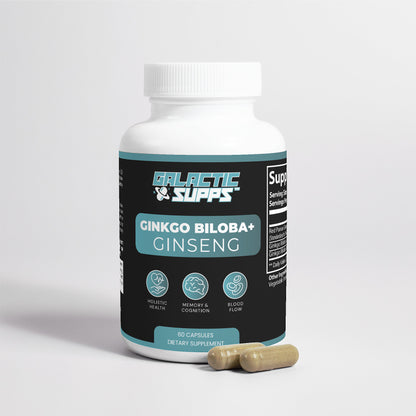 Ginkgo Biloba + Ginseng - Cognitive & Energy Support