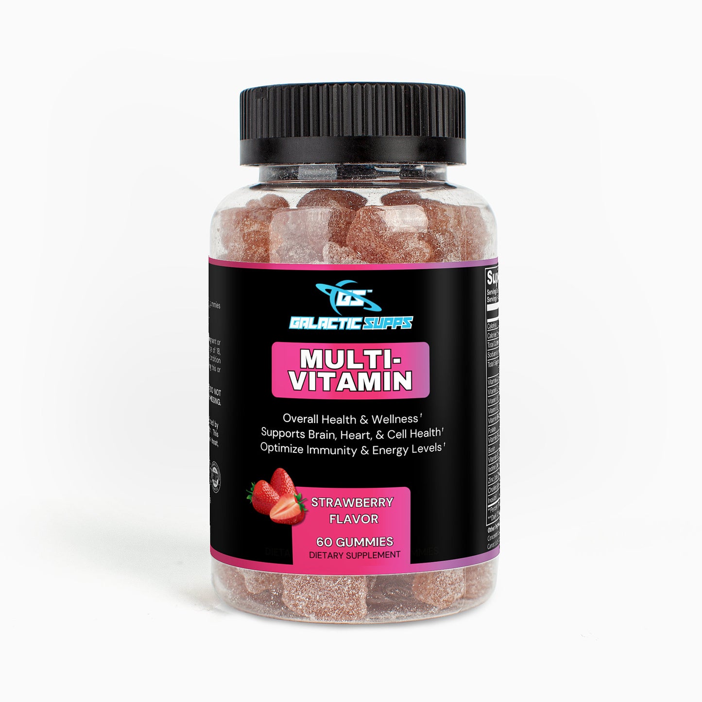 Adult Multivitamin Gummies (Strawberry Flavor) - Overall Health