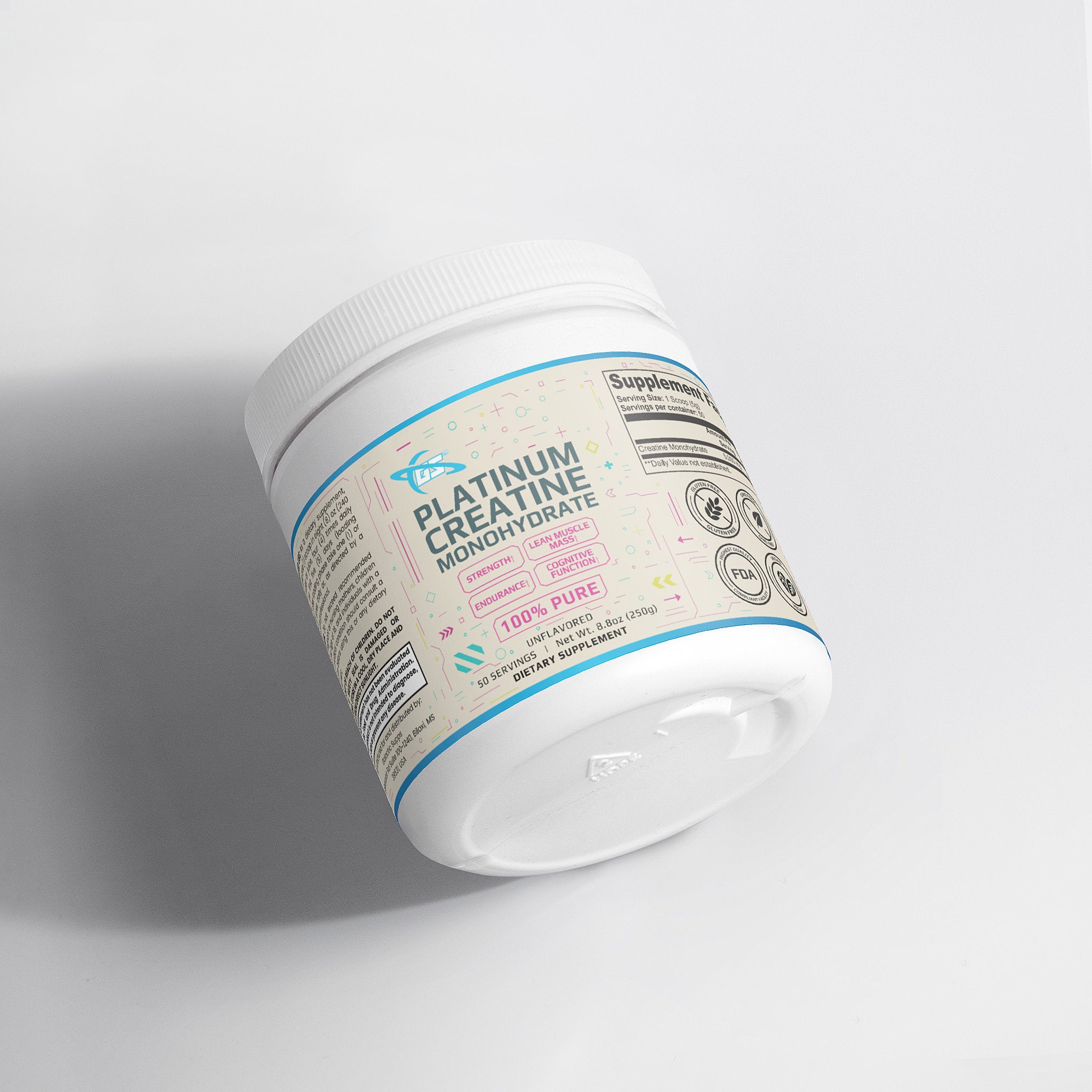 Monohidrato de creatina (50 porciones)