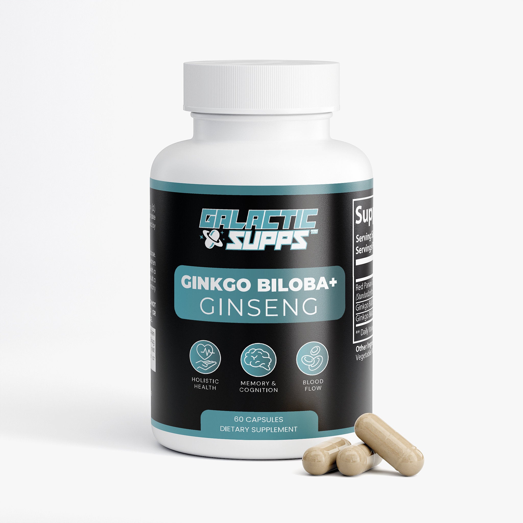 Ginkgo Biloba + Ginseng - Apoyo cognitivo y energético
