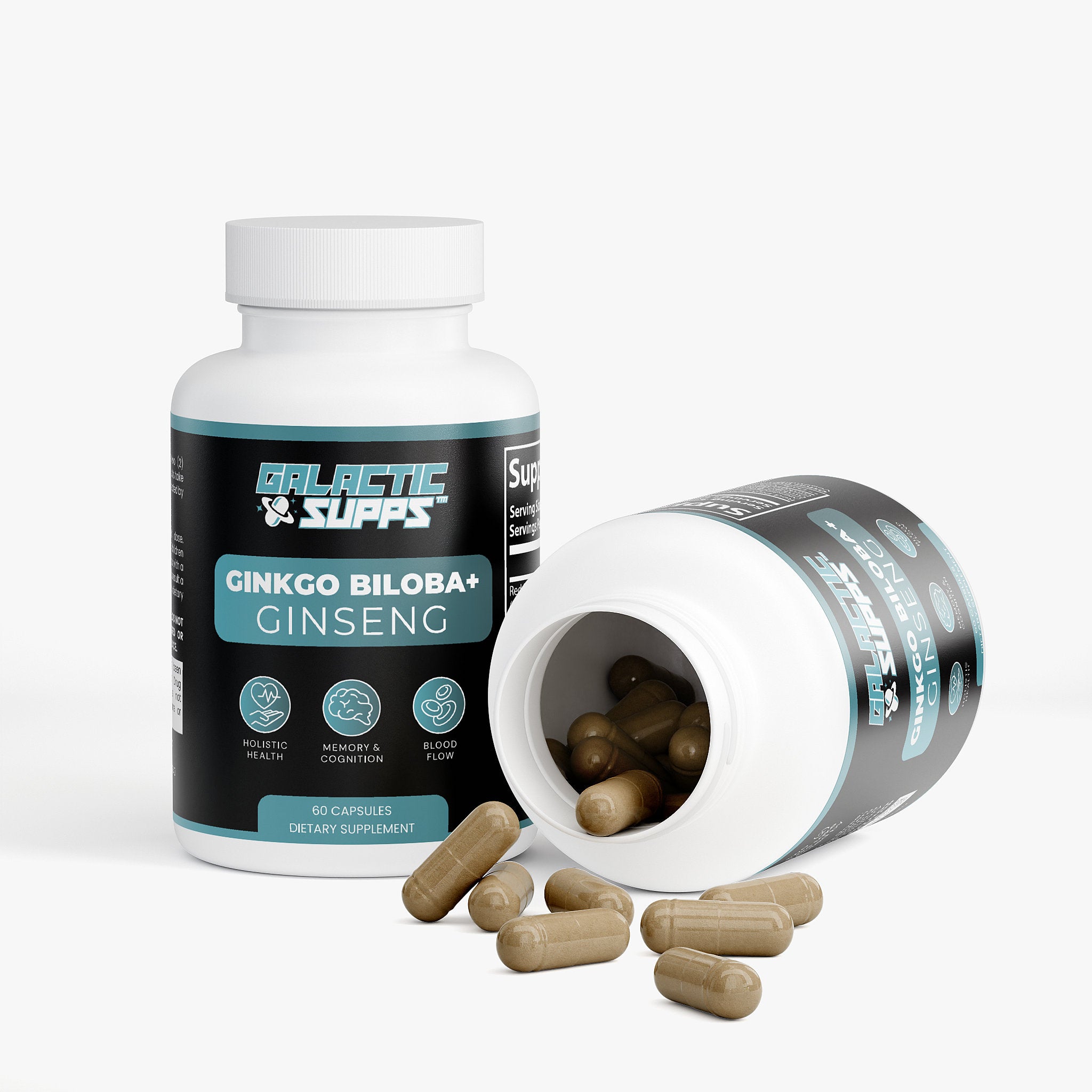 Ginkgo Biloba + Ginseng - Apoyo cognitivo y energético