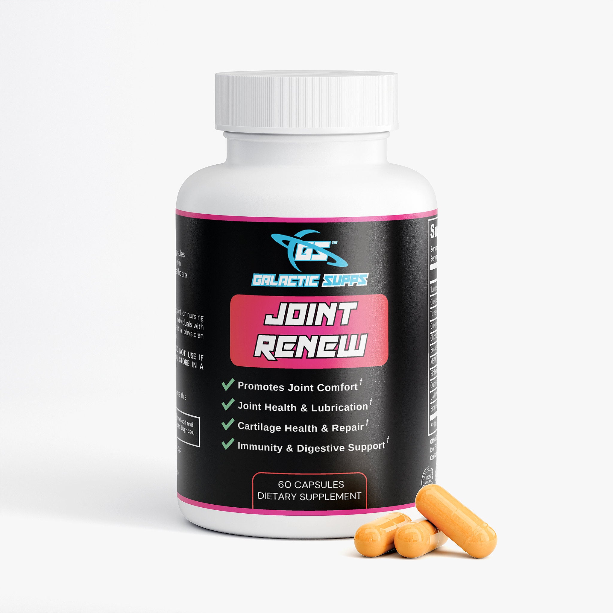 Cápsulas Joint Renew: Apoyo para las articulaciones, el cartílago, el sistema inmunitario y la digestión