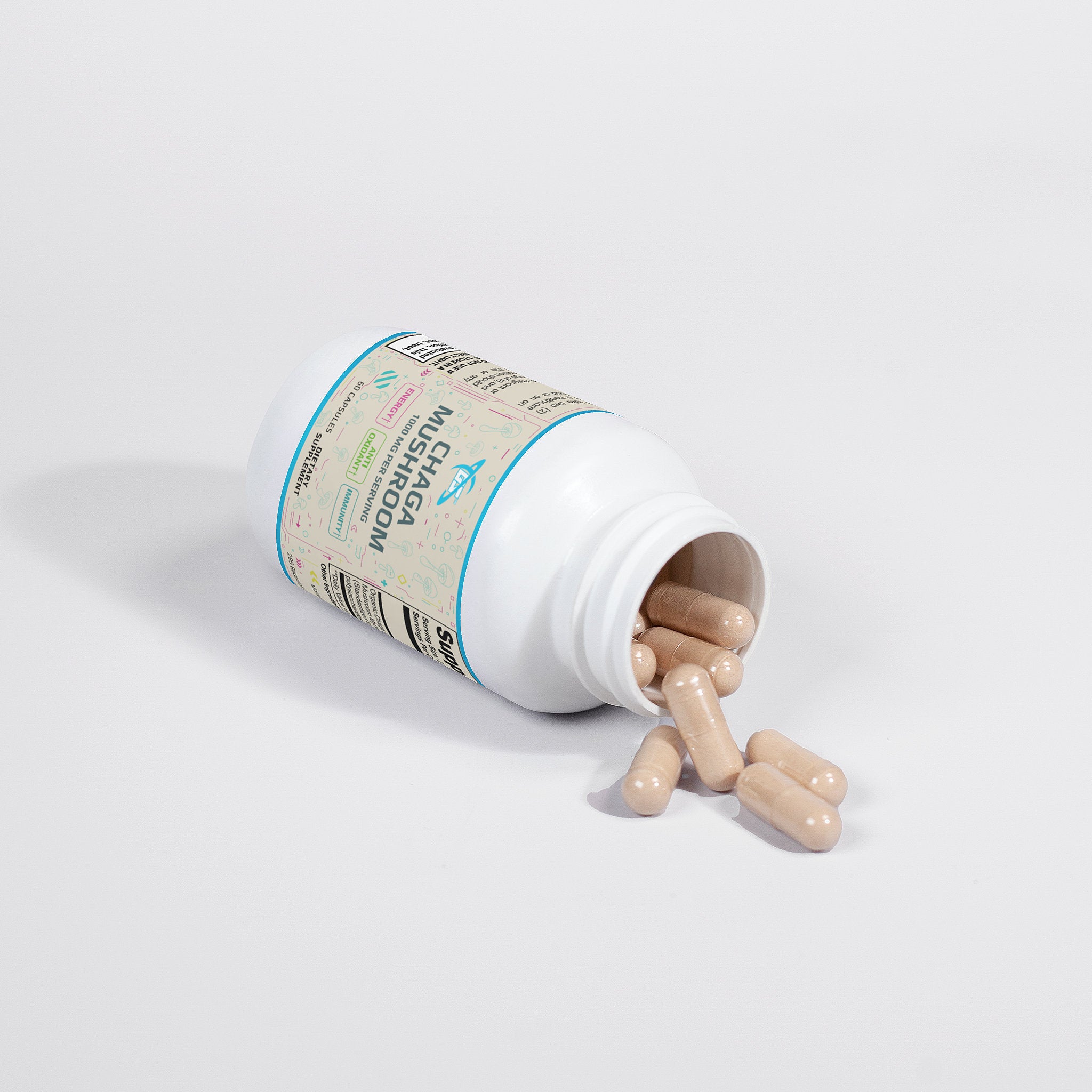 Cápsulas de hongo Chaga: Refuerzo inmunitario y antioxidante