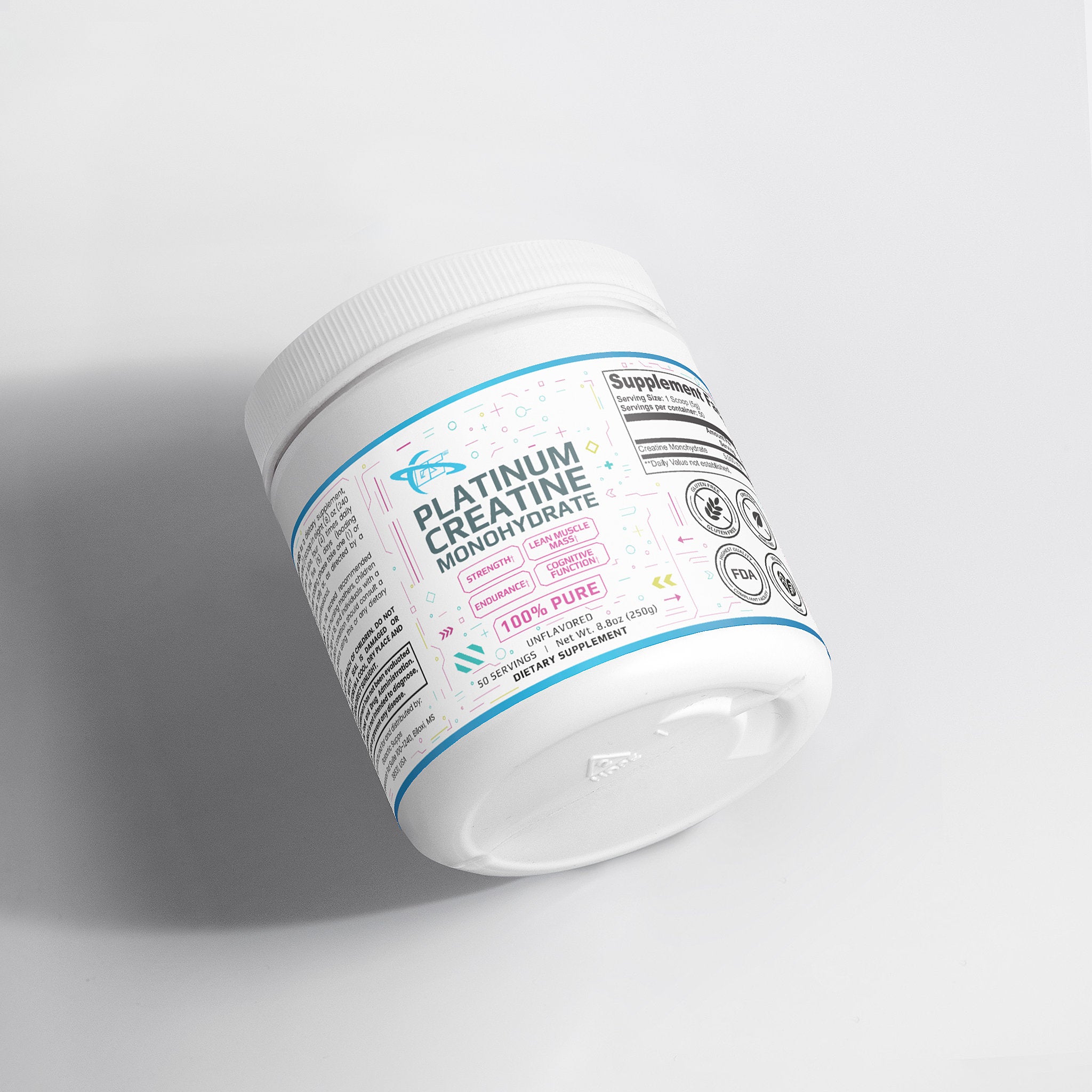 Creatine Monohydrate (50 Servings)
