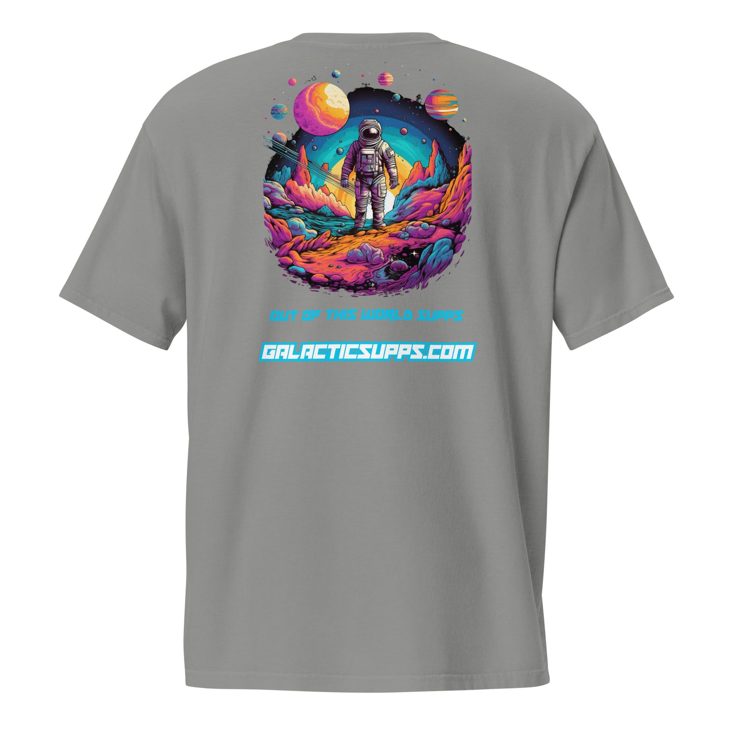 Galactic Supps Astronaut Comfort Color T-Shirt (Unisex)(Variety of Colors)