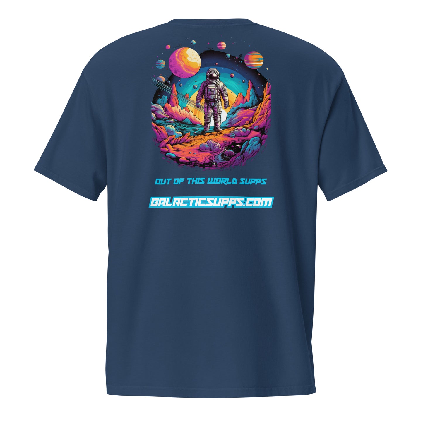 Galactic Supps Astronaut Comfort Color T-Shirt (Unisex)(Variety of Colors)