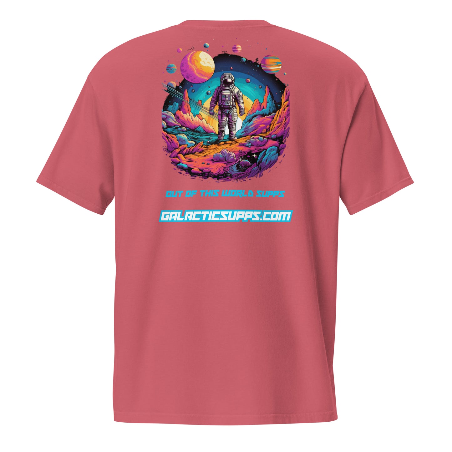 Galactic Supps Astronaut Comfort Color T-Shirt (Unisex)(Variety of Colors)