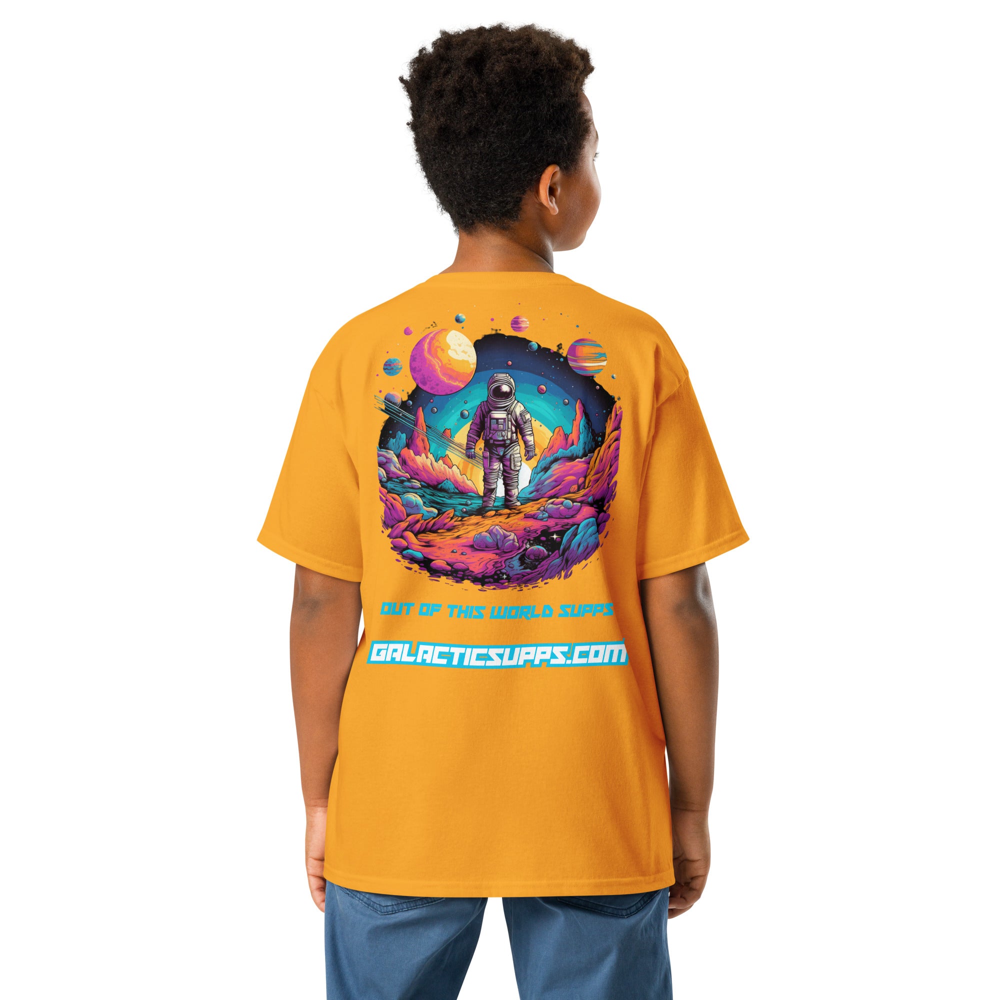 Galactic Supps Astronaut Comfort Color T-Shirt (Youth)(Unisex)(Variety of Colors)