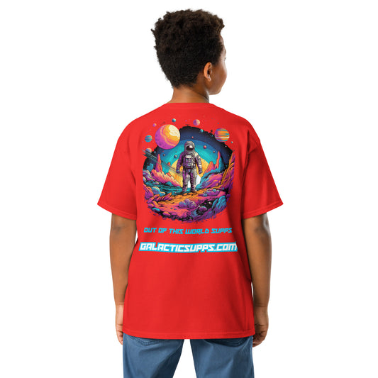 Galactic Supps Astronaut Comfort Color T-Shirt (Youth)(Unisex)(Variety of Colors)